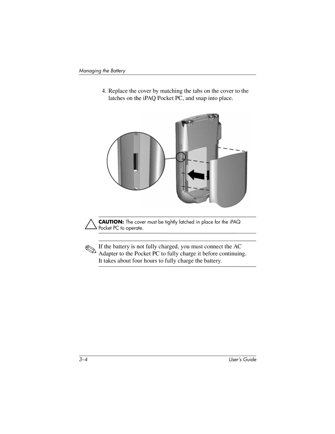 HP h1945, h1940, h1937, h1935 manual Managing the Battery 