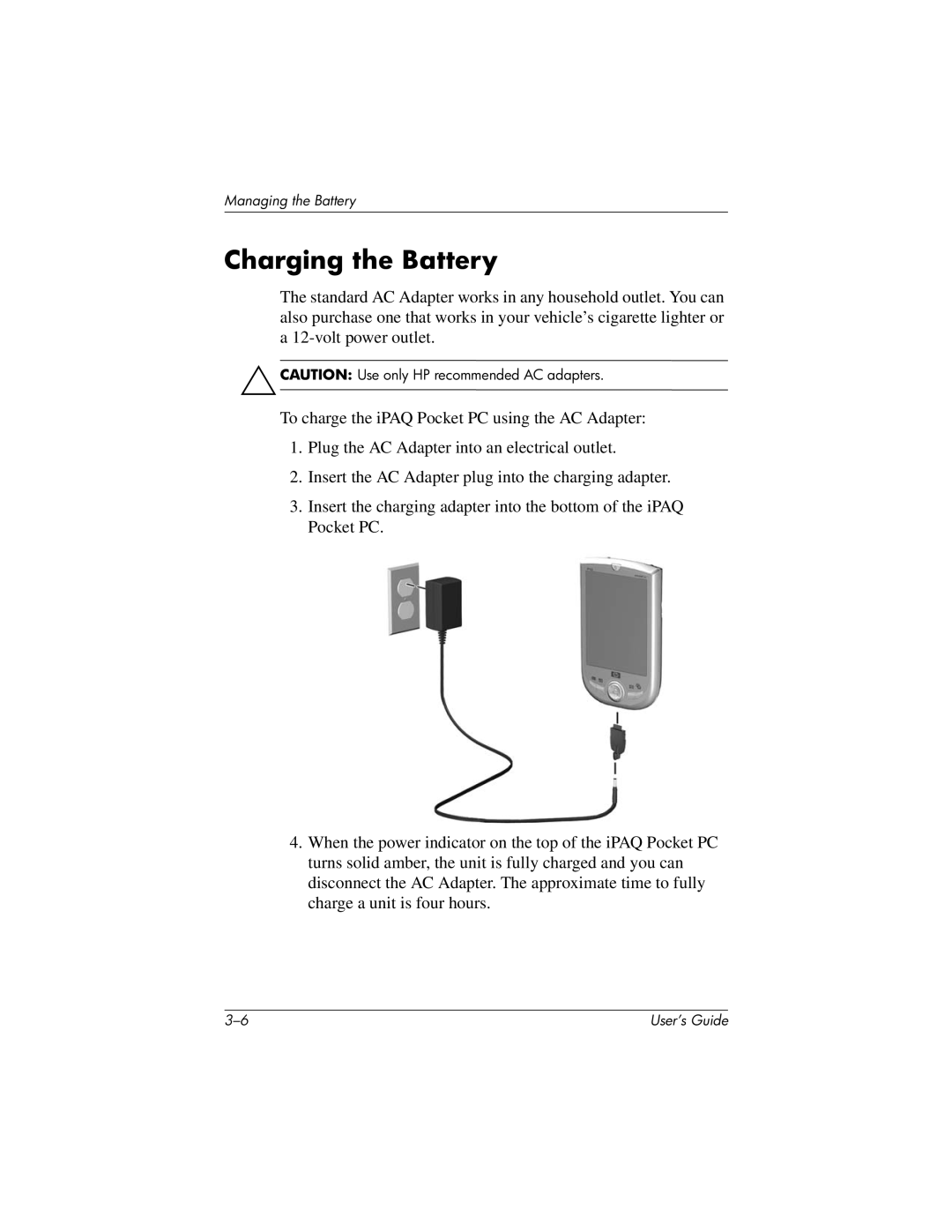 HP h1937, h1945, h1940, h1935 manual Charging the Battery 