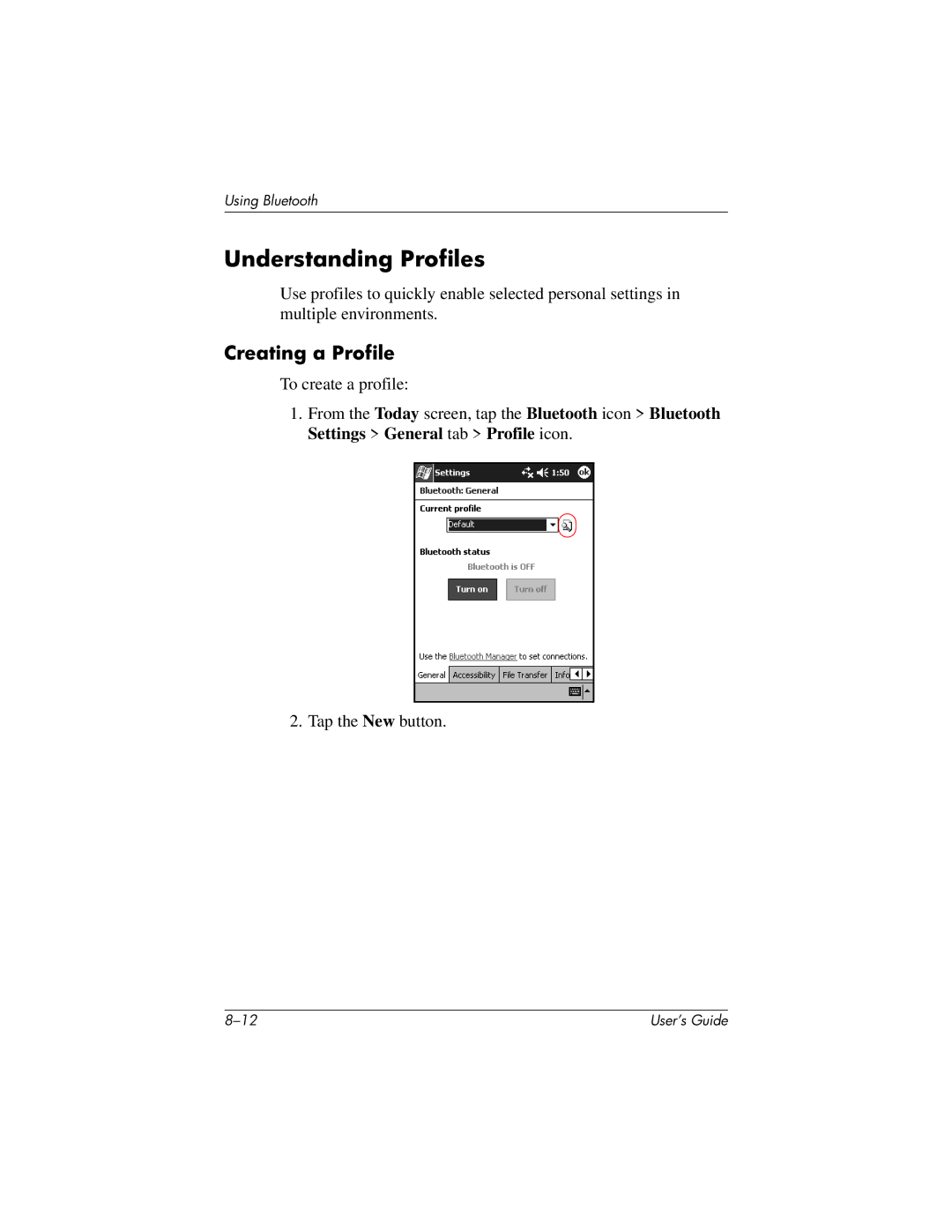 HP h1937, h1945, h1940, h1935 manual Understanding Profiles, Creating a Profile 