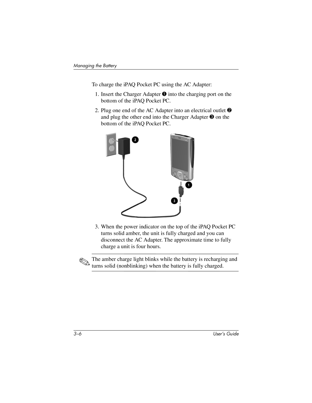 HP H2200 manual Managing the Battery 