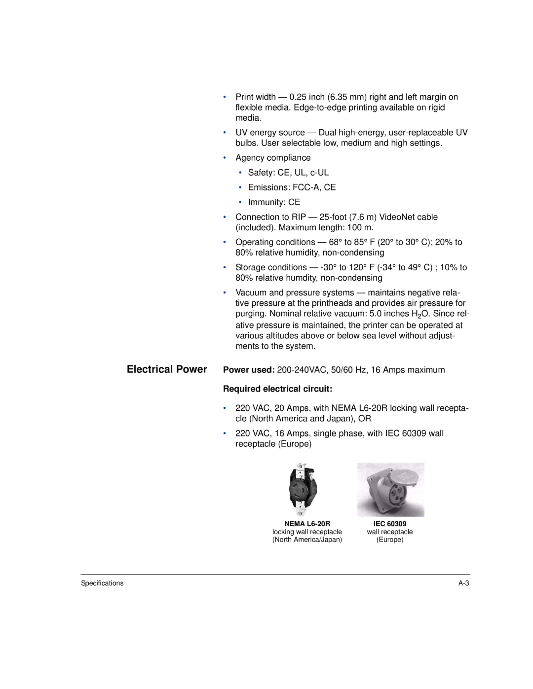 HP H45000, H35000 manual Required electrical circuit 