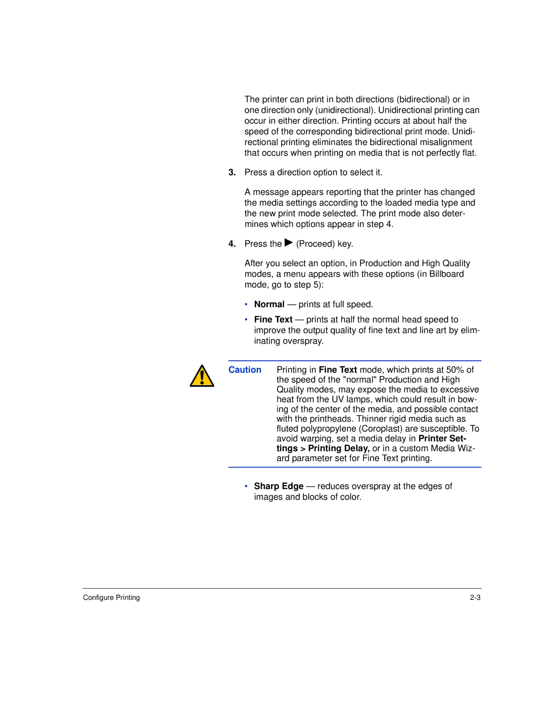 HP H45000, H35000 manual Configure Printing 