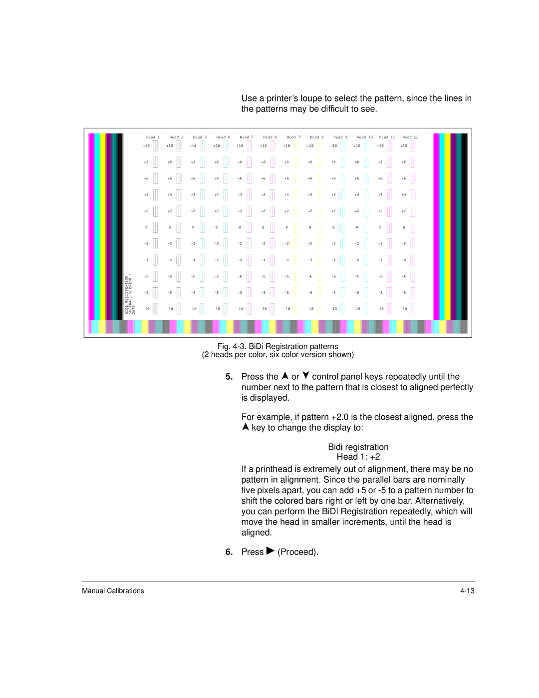 HP H45000, H35000 manual Manual Calibrations 