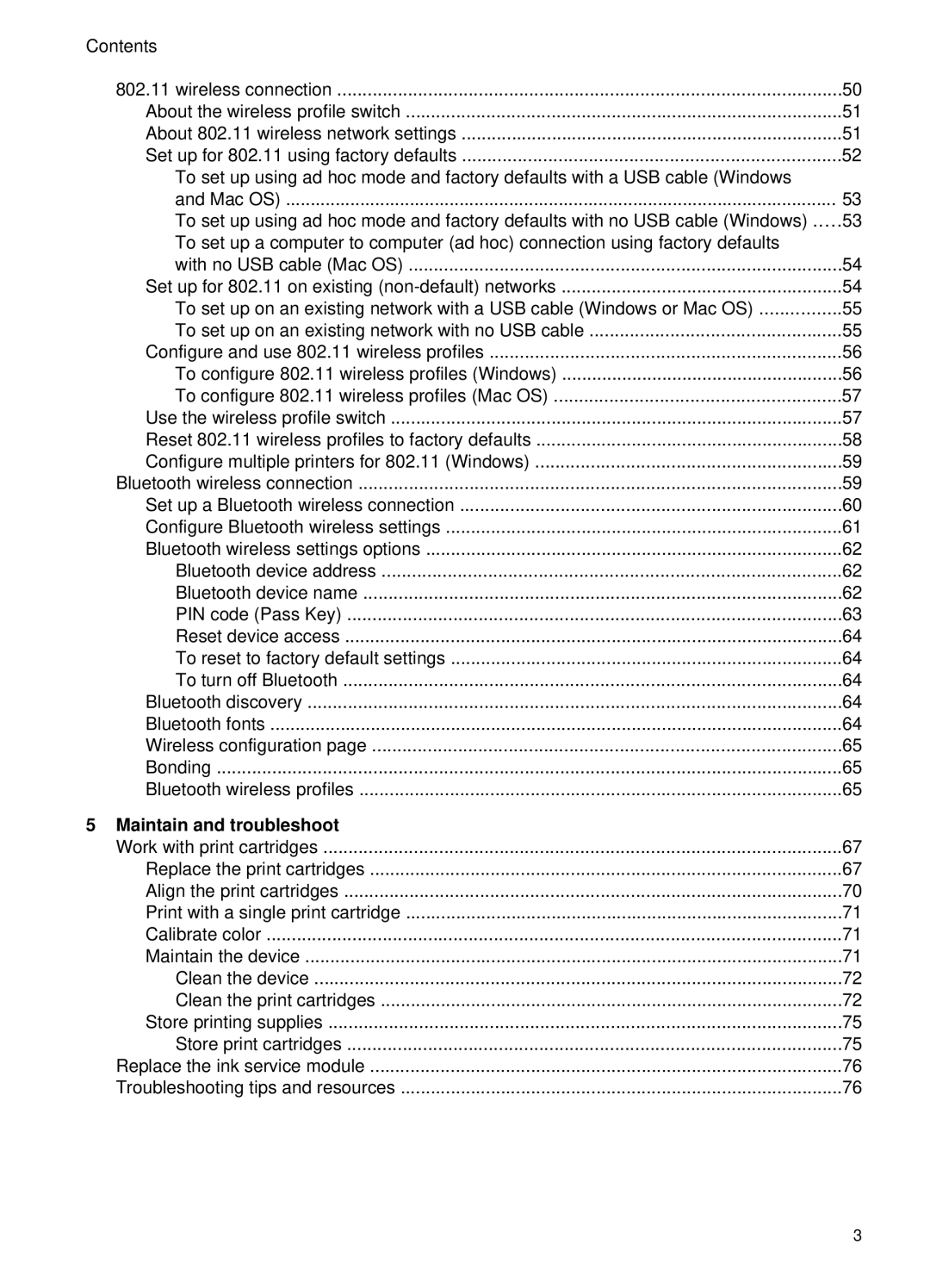 HP H470B Mobile Inkjet CB027A#B1H manual Maintain and troubleshoot 