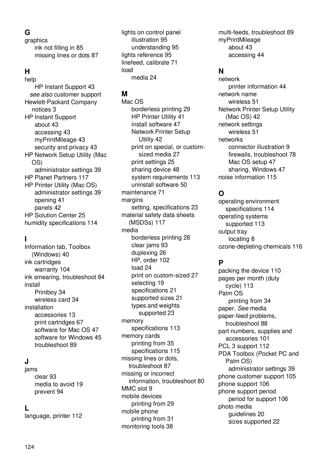 HP H470b manual 