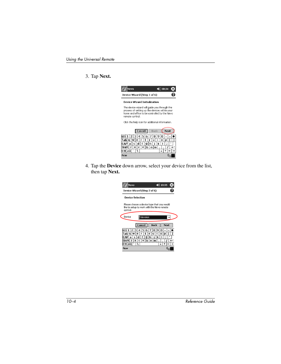 HP H5400 manual 10-4 