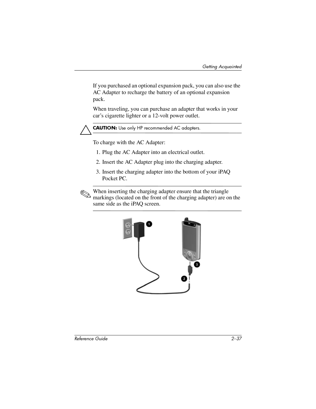 HP H5400 manual Getting Acquainted 