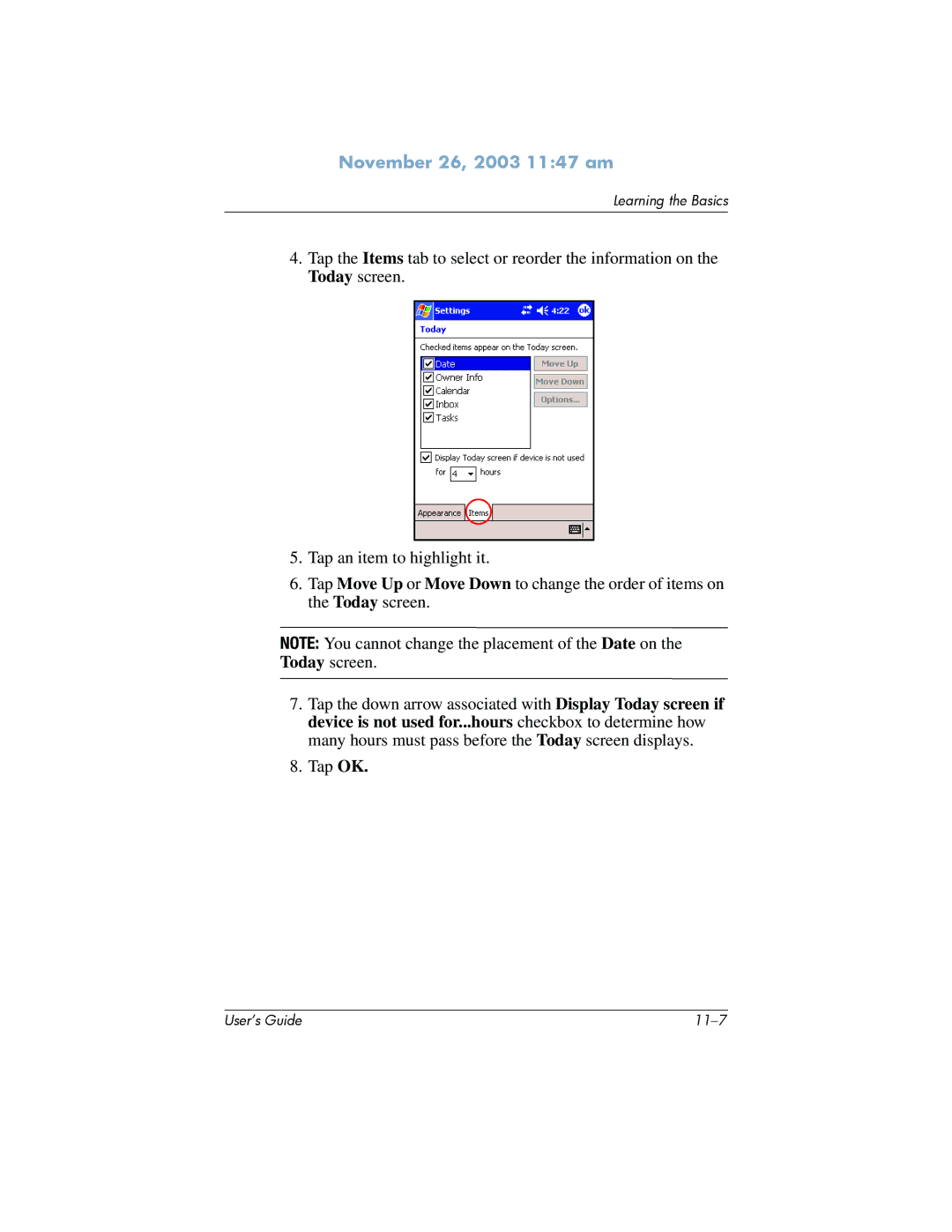 HP h6300 manual User’s Guide 11-7 