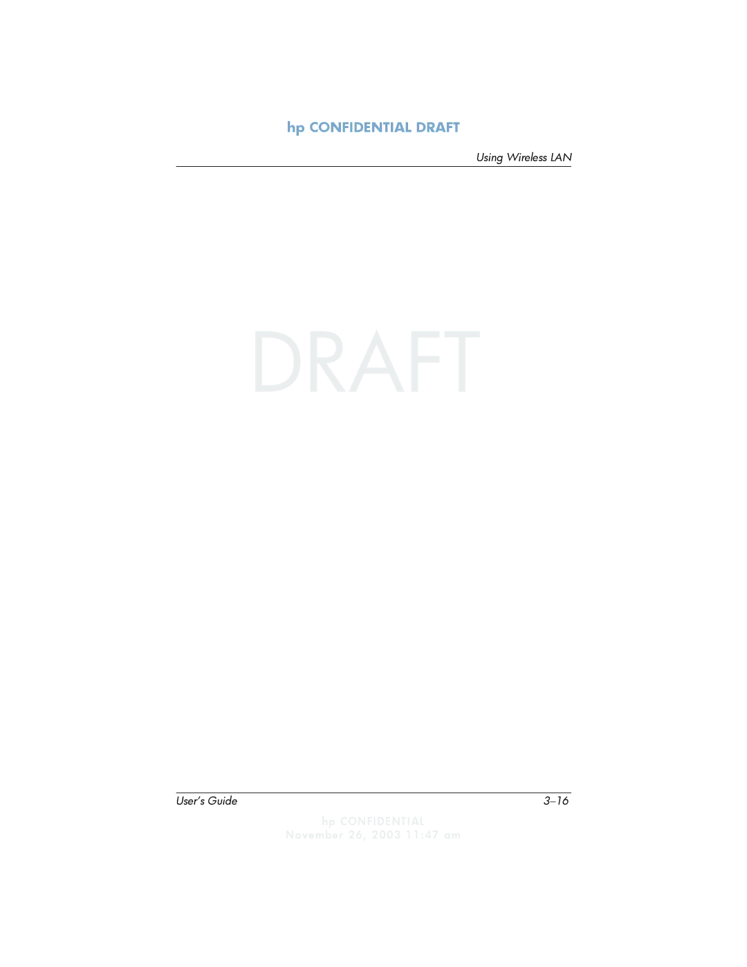 HP h6300 manual Draft 