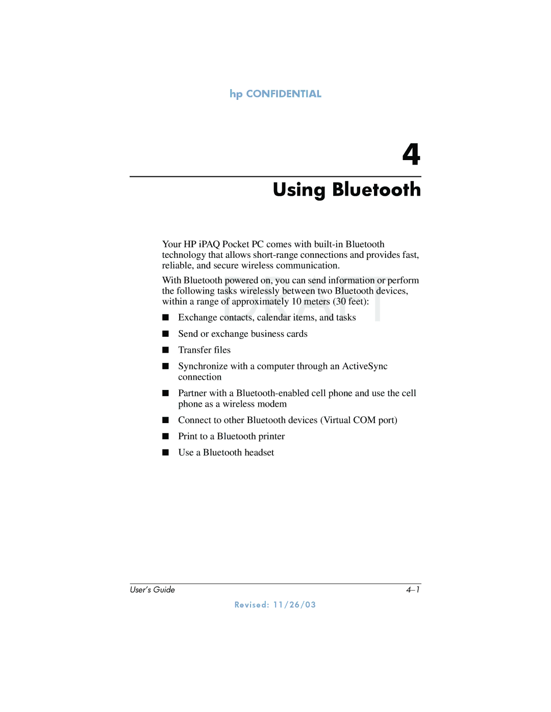 HP h6300 manual Using Bluetooth 