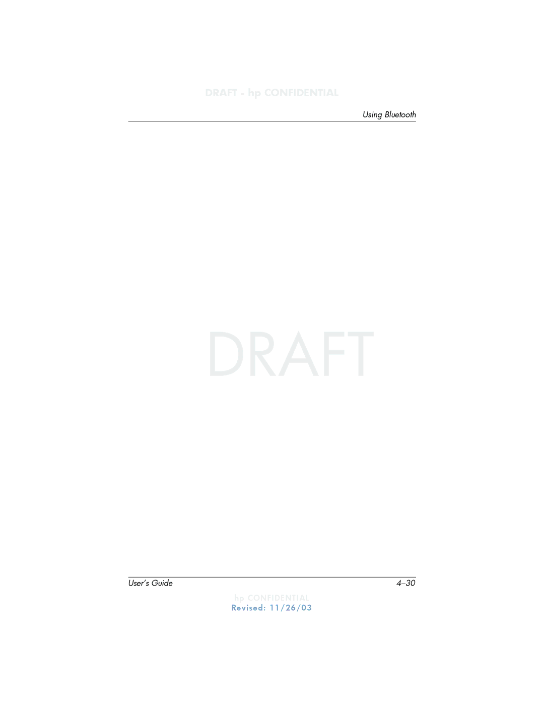 HP h6300 manual Draft 