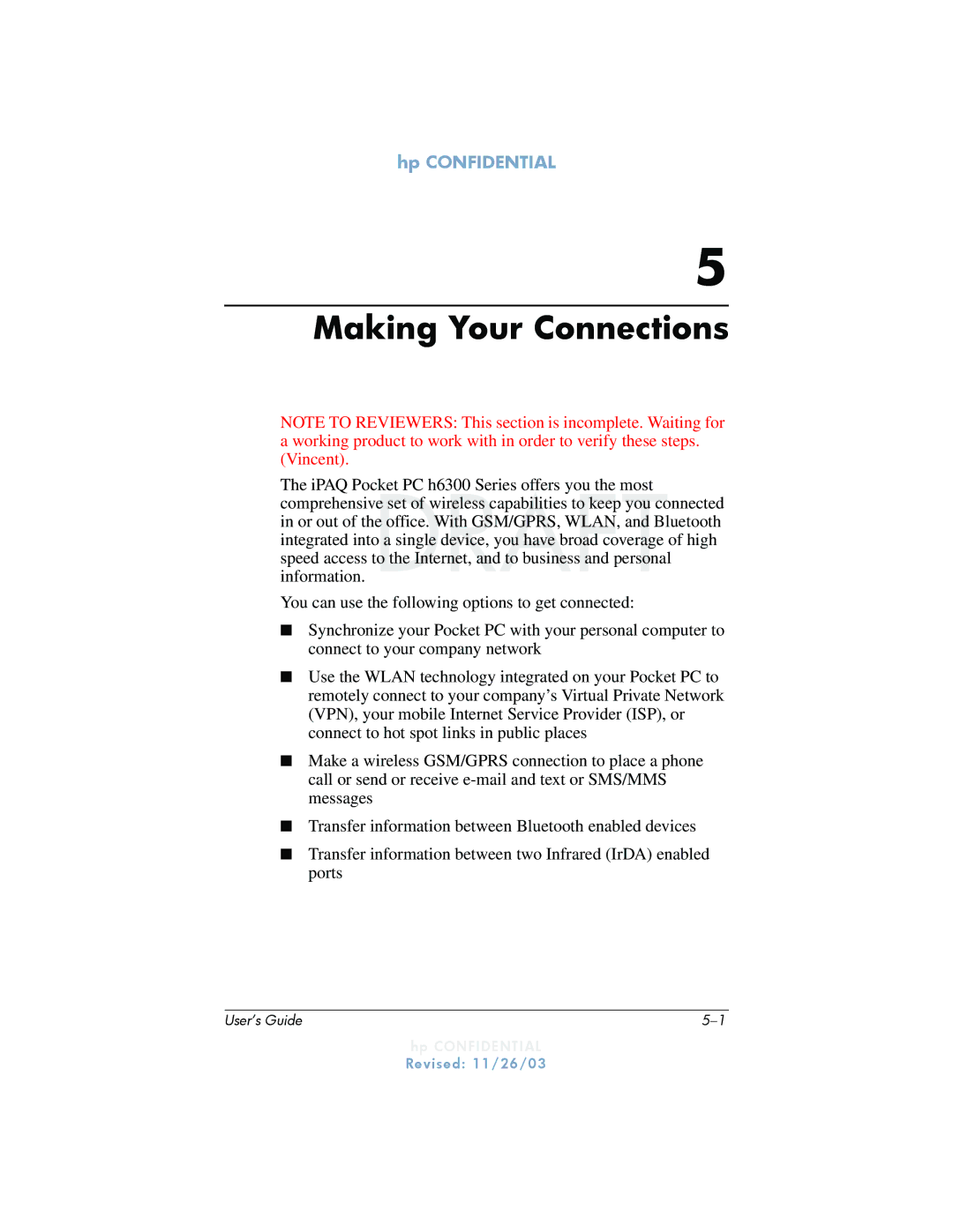 HP h6300 manual Making Your Connections, Vincent 