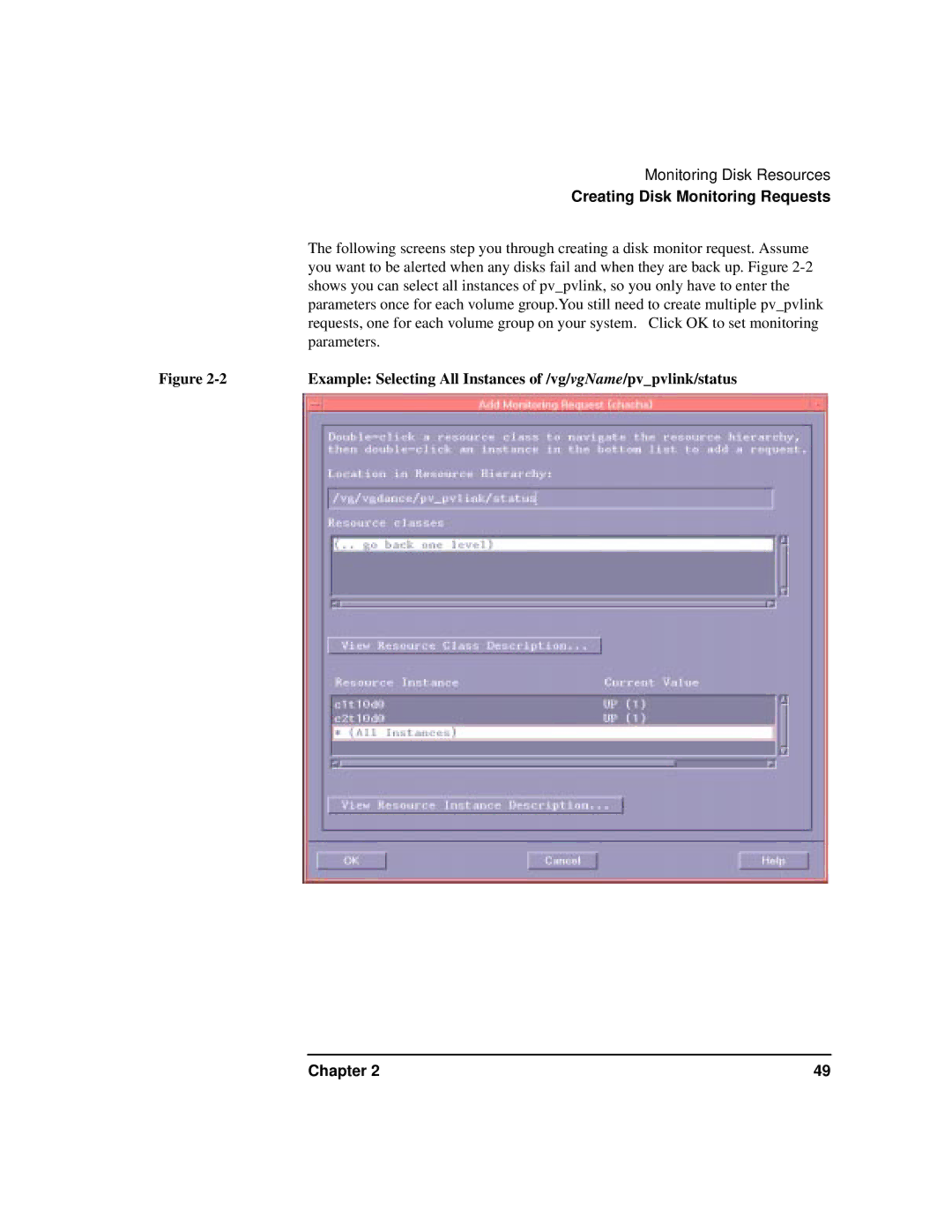 HP HA s Software manual Parameters 