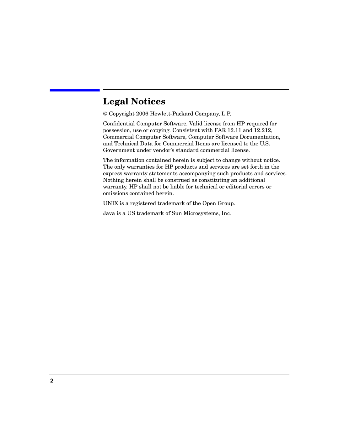 HP Host Intrusion Detection System (HIDS) manual Legal Notices 