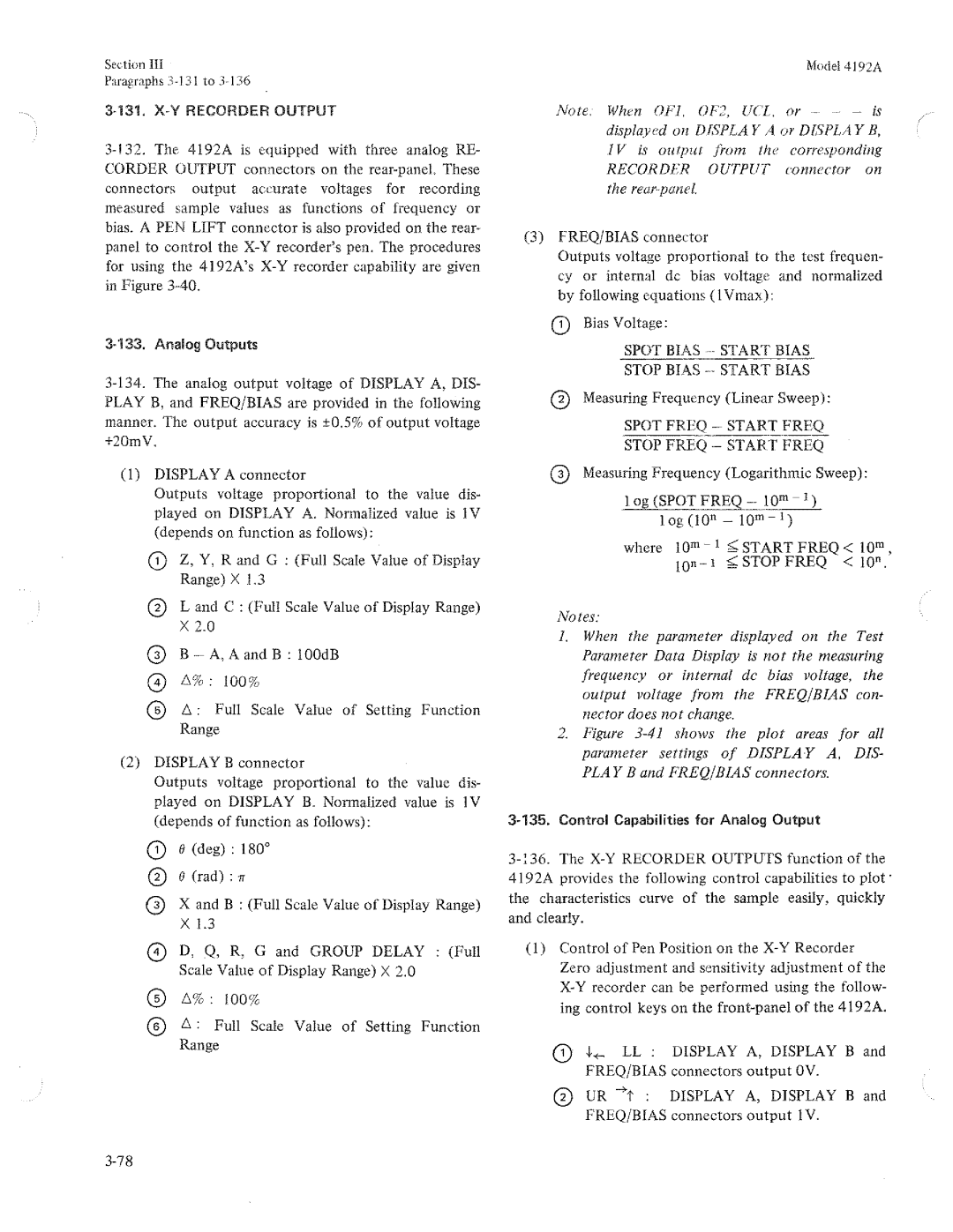 HP Humidifier 4192A manual 