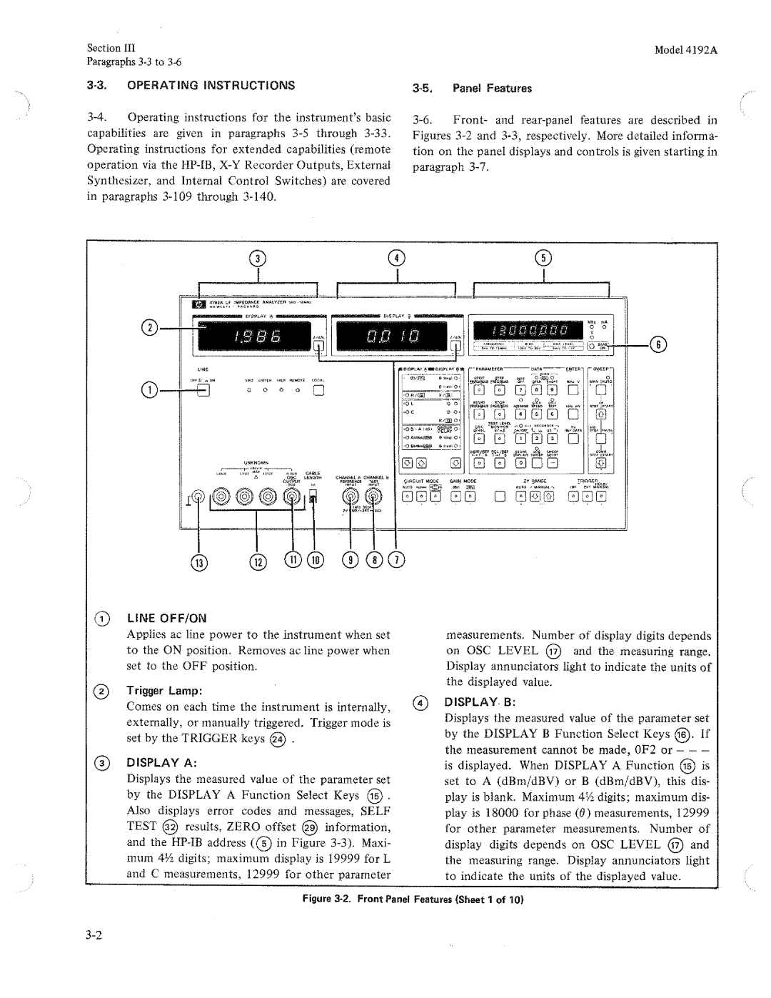 HP Humidifier 4192A manual 