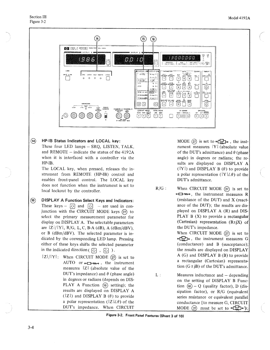 HP Humidifier 4192A manual 