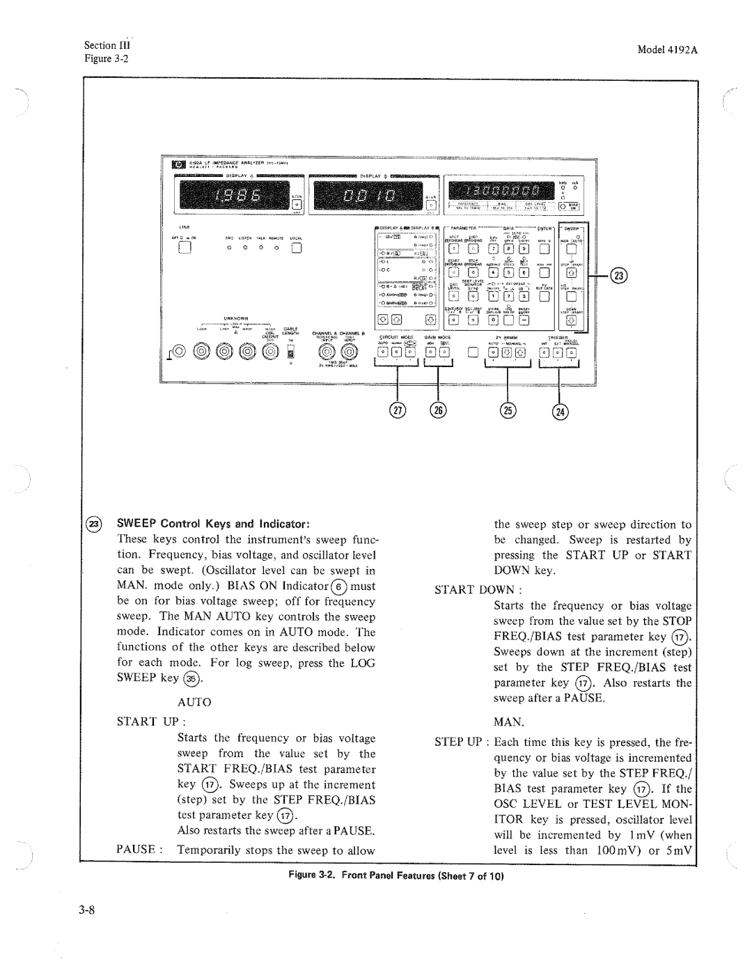 HP Humidifier 4192A manual 