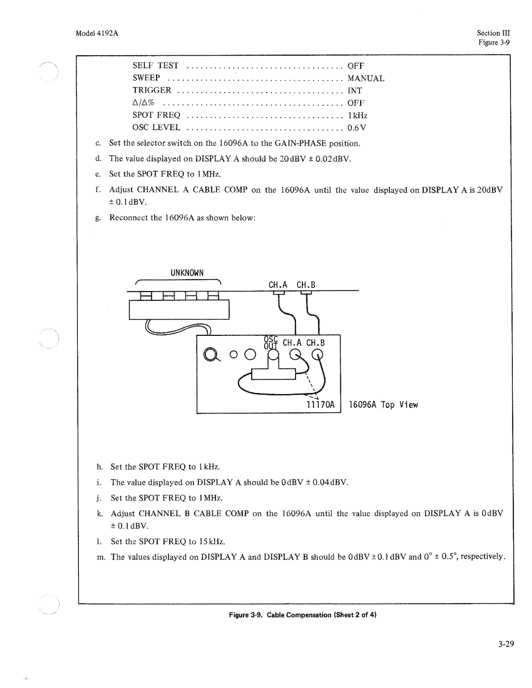 HP Humidifier 4192A manual 