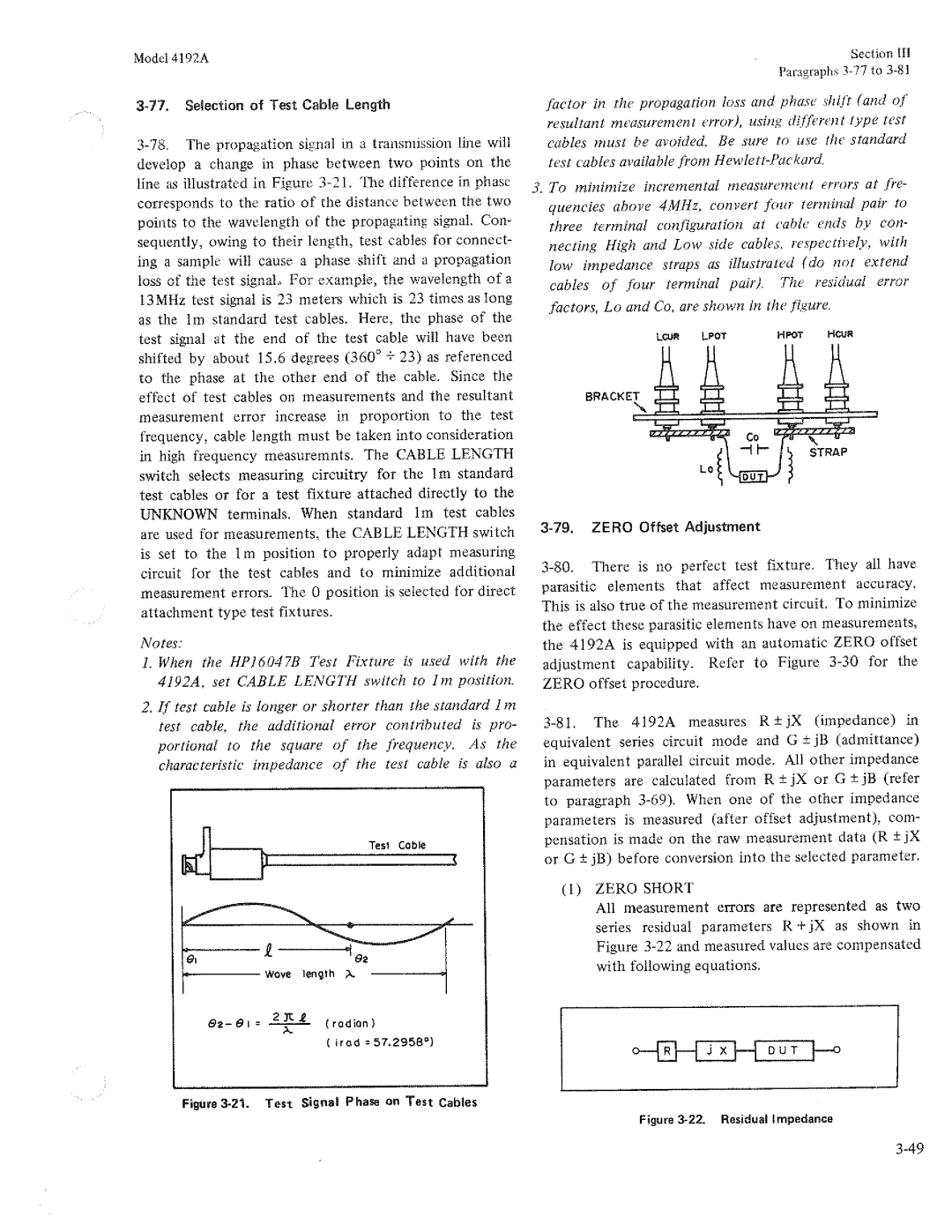 HP Humidifier 4192A manual 