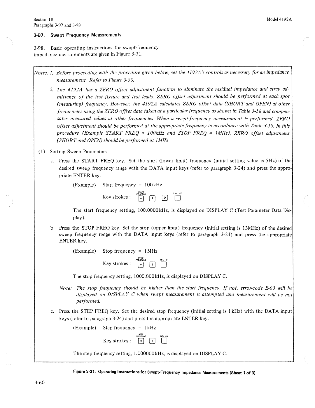 HP Humidifier 4192A manual 