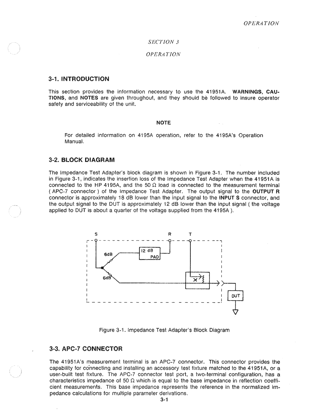 HP Humidifier 4195A manual 