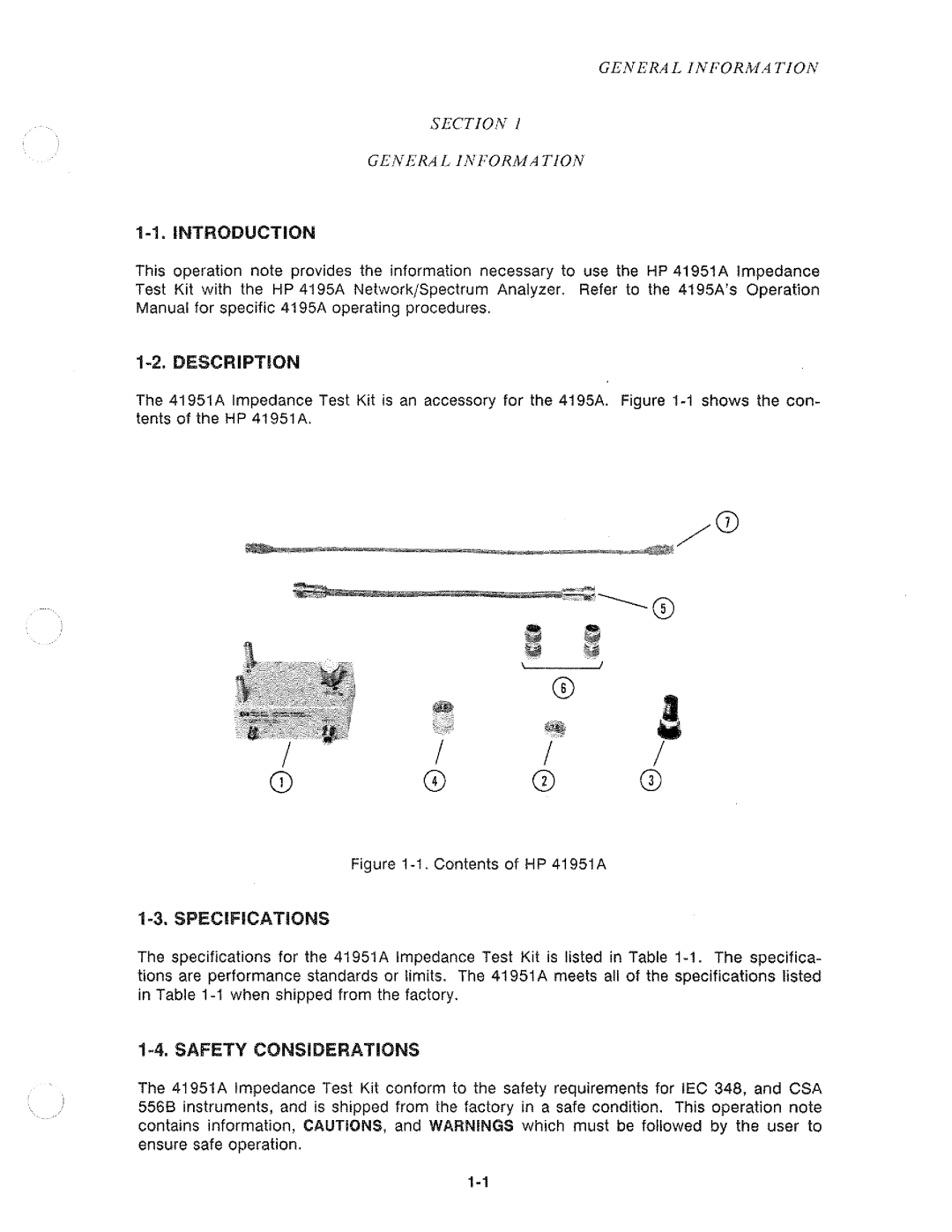 HP Humidifier 4195A manual 