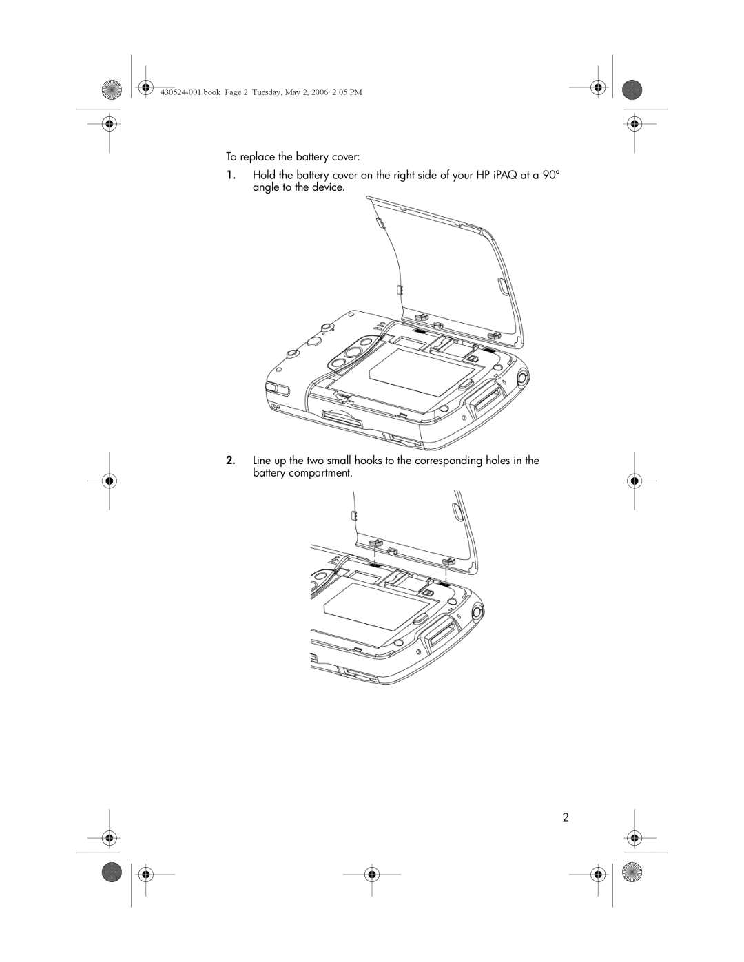 HP hw6500 Cingular manual Book Page 2 Tuesday, May 2, 2006 205 PM 