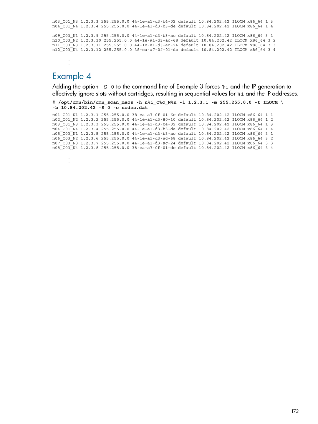 HP Insight Cluster Management Utility manual 173 