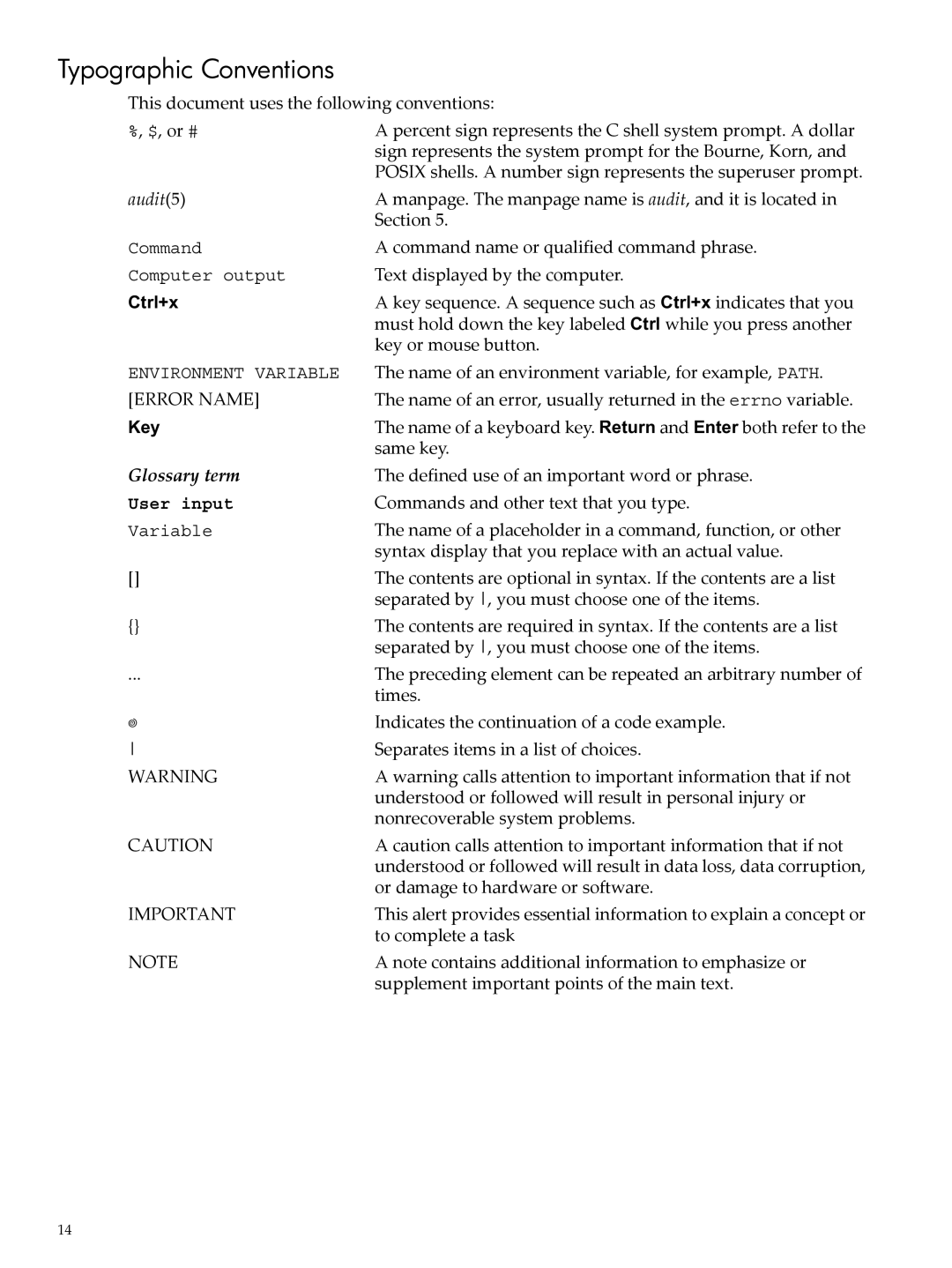 HP Instant Capacity (iCAP) manual Typographic Conventions 