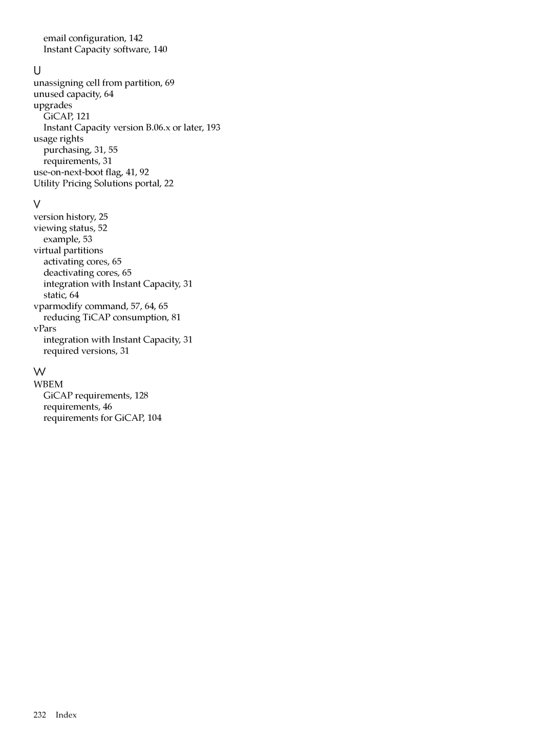 HP Instant Capacity (iCAP) manual Wbem 