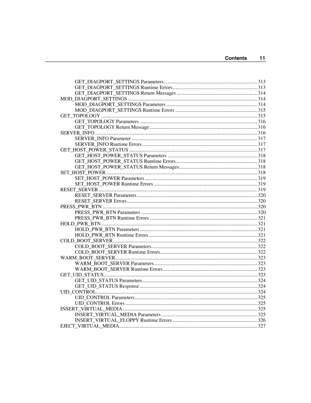 HP Integrated Lights-Out manual Moddiagport Settings 