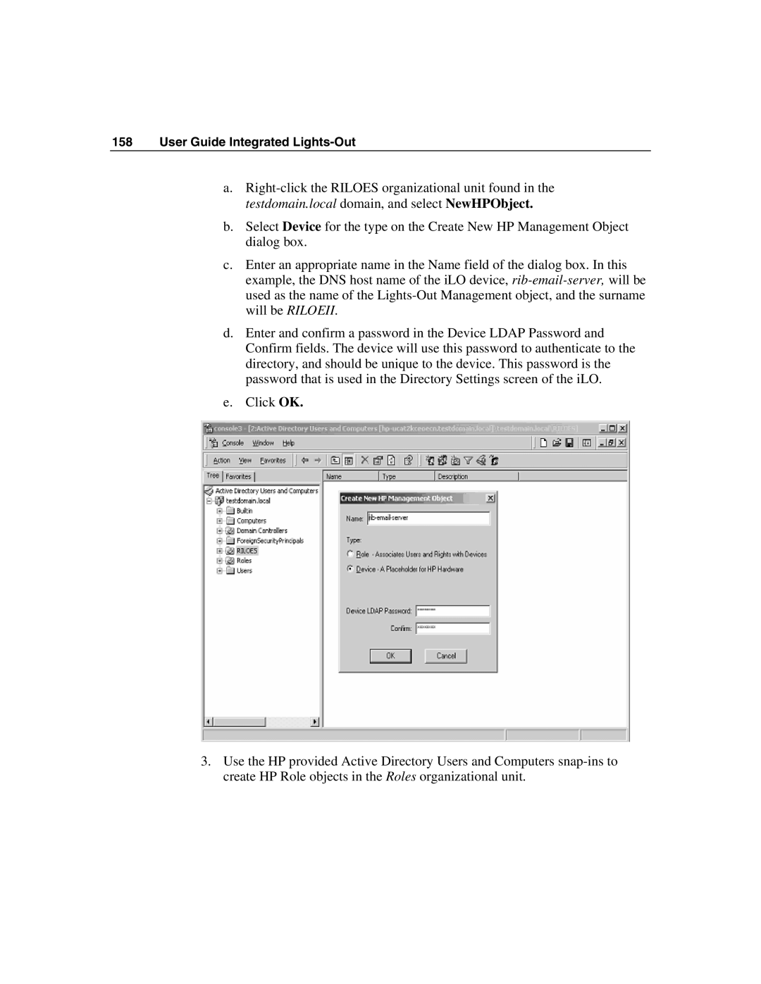 HP manual User Guide Integrated Lights-Out 