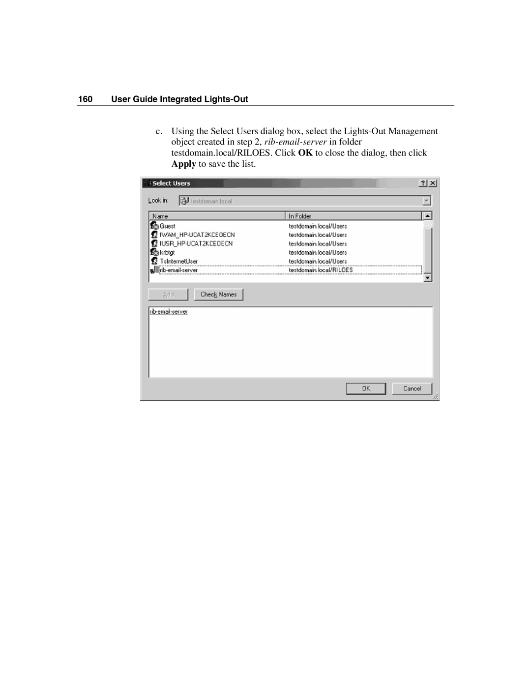 HP manual User Guide Integrated Lights-Out 