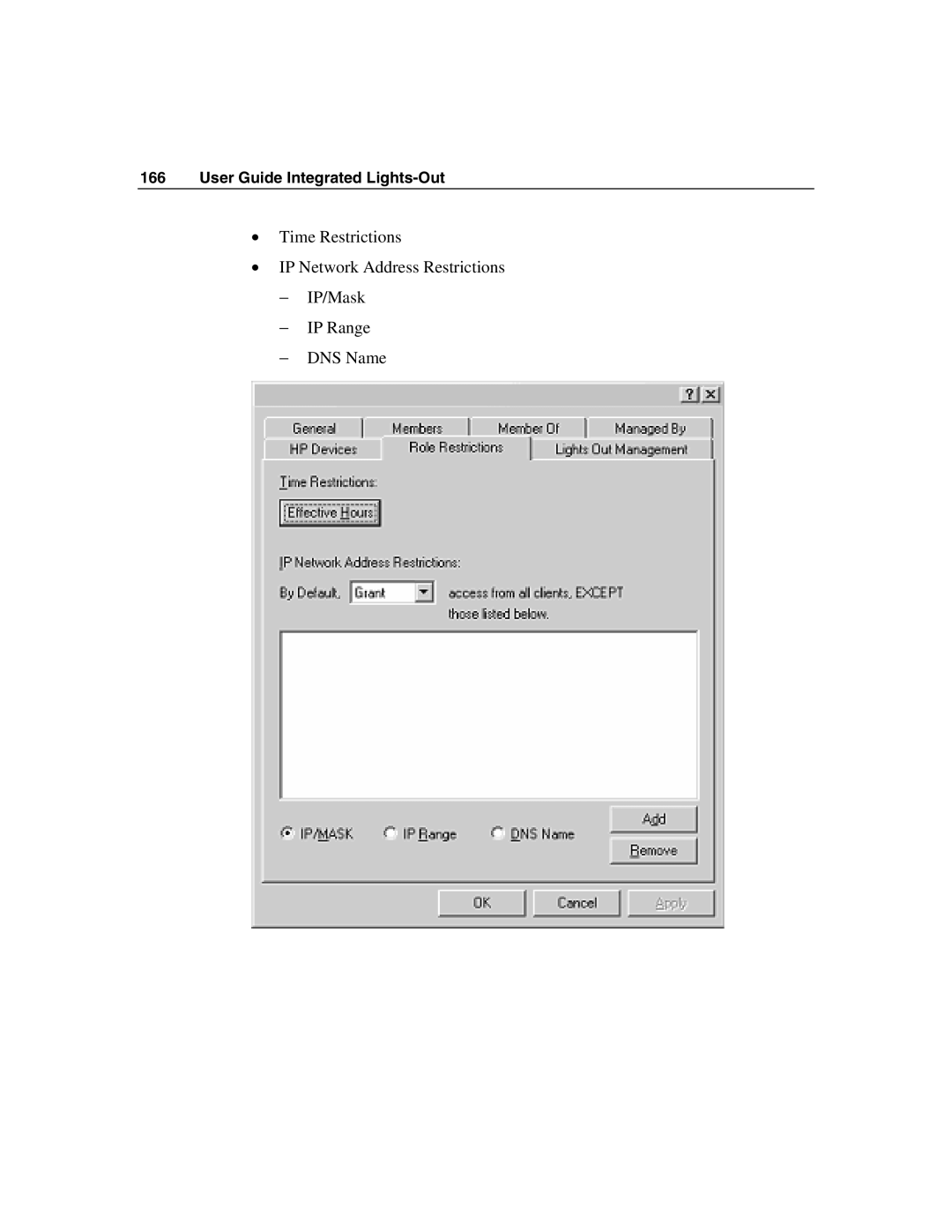 HP manual User Guide Integrated Lights-Out 