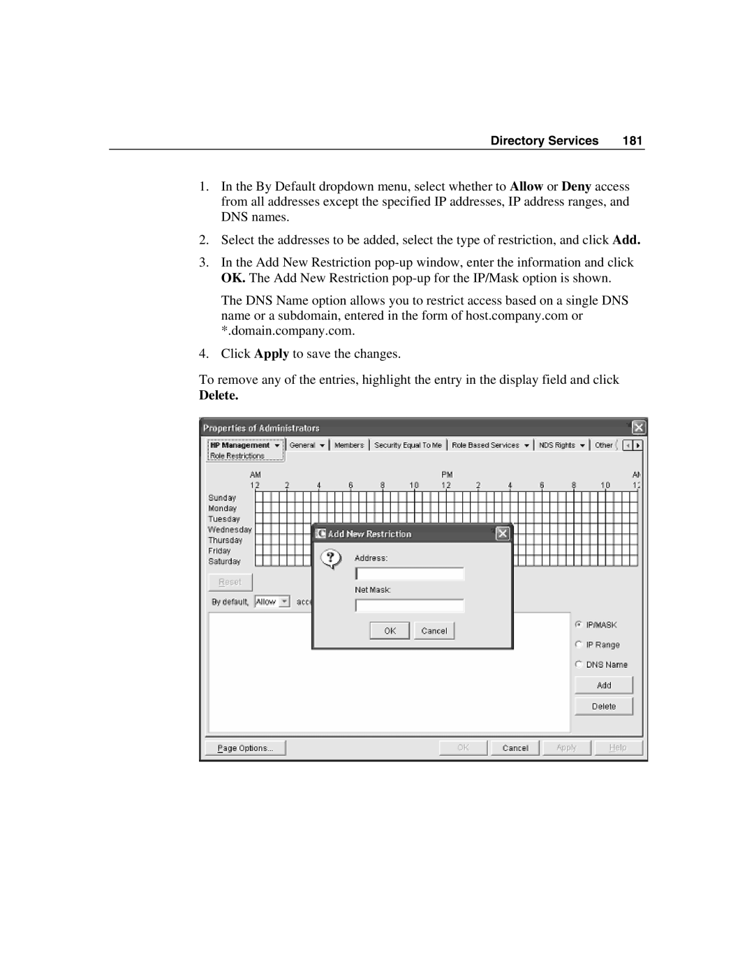 HP Integrated Lights-Out manual Delete 