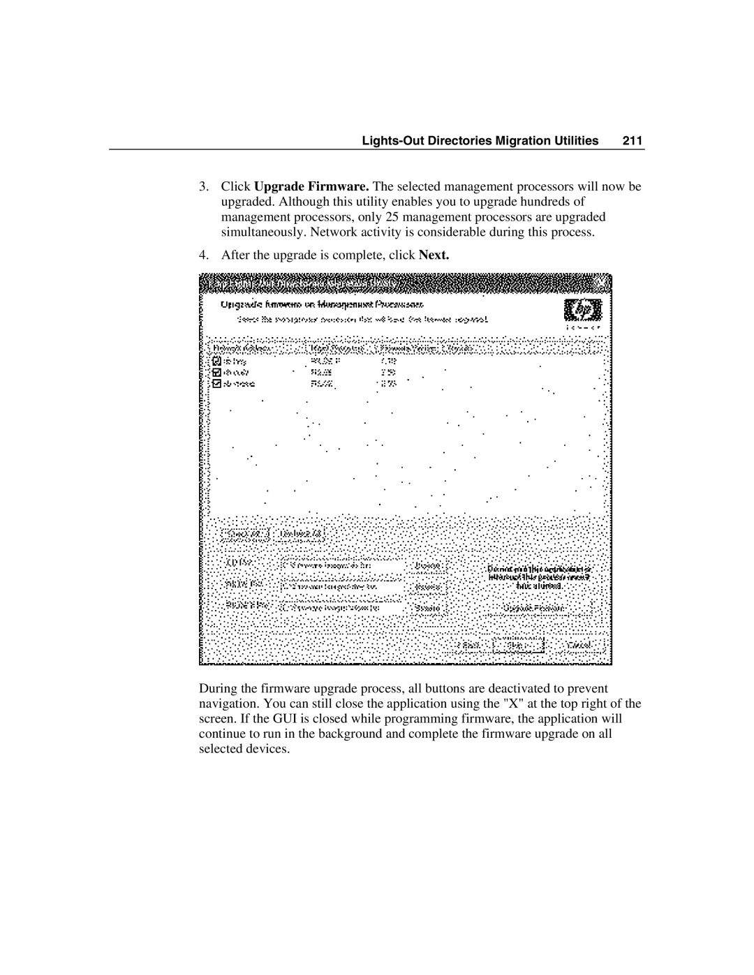 HP Integrated Lights-Out manual Lights-Out Directories Migration Utilities 211 