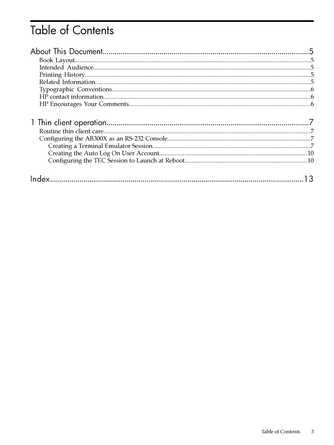 HP Integrity Bundles manual Table of Contents 