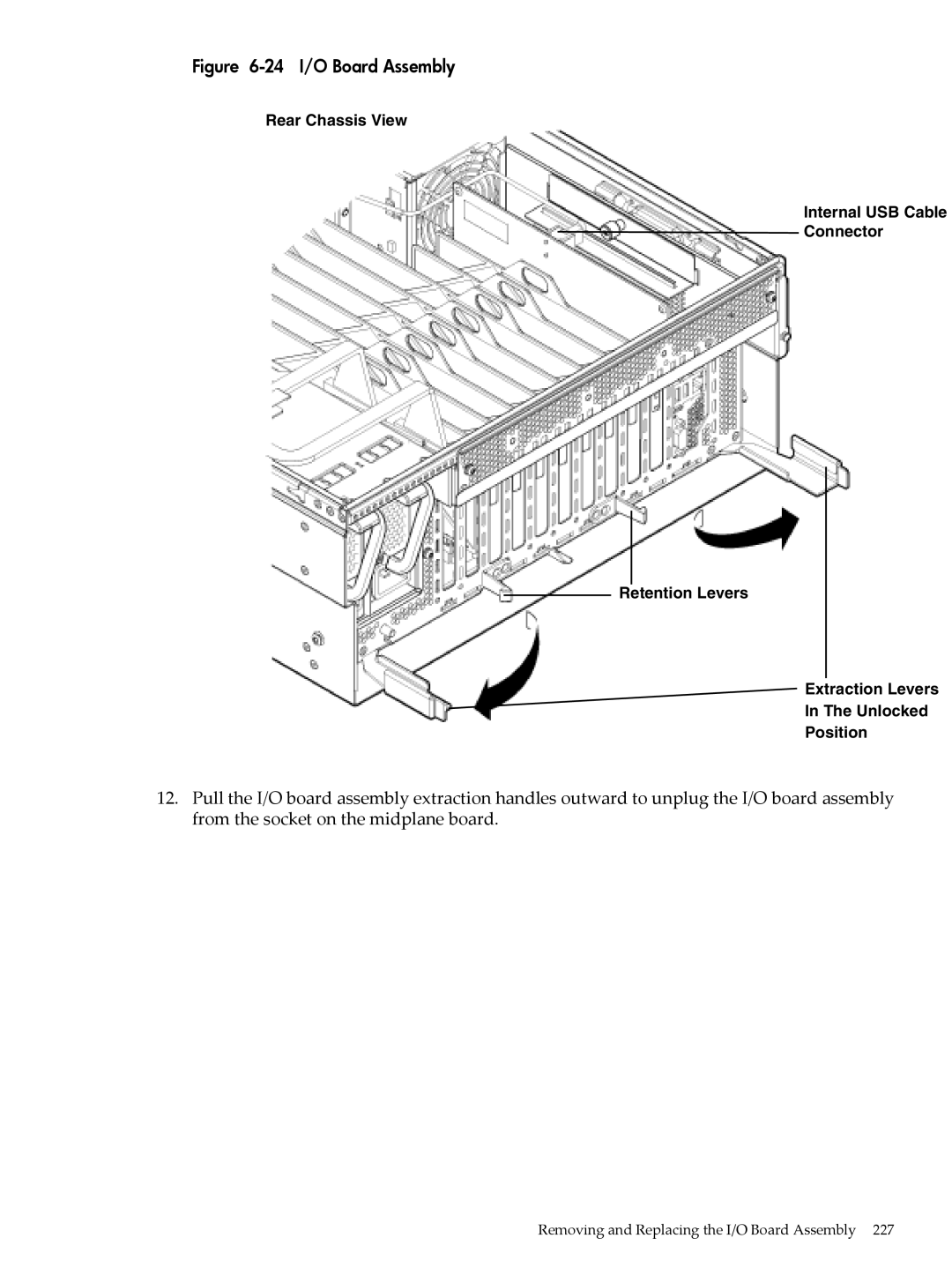 HP INTEGRITY RX3600 manual 24 I/O Board Assembly 