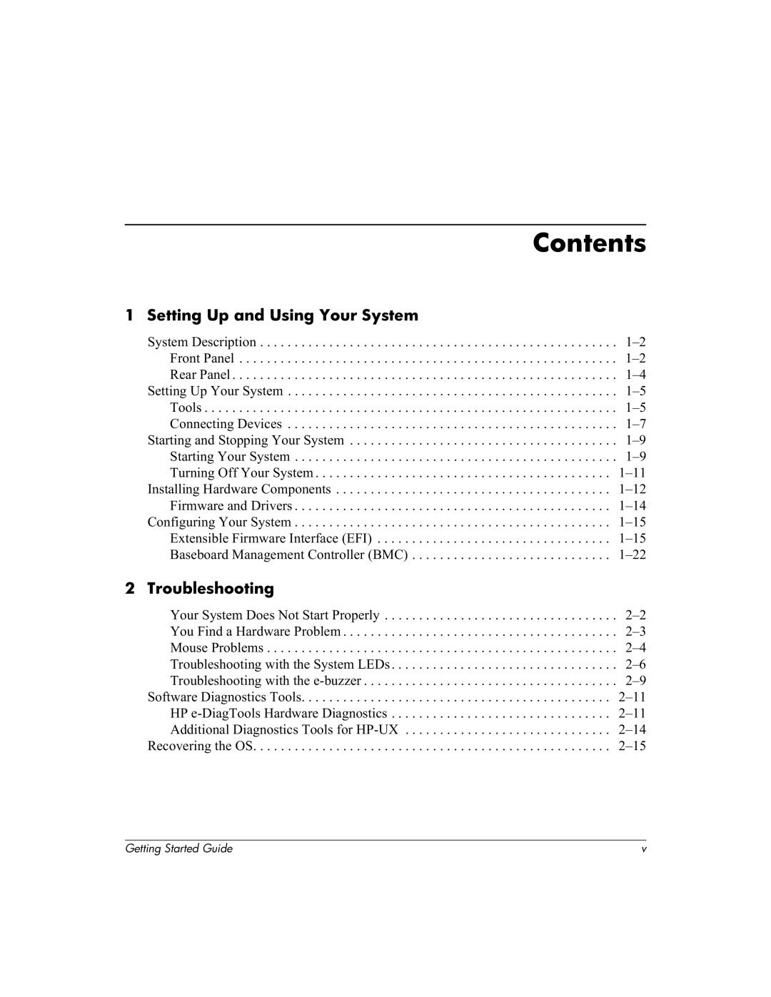 HP Invent zx2000 manual Contents 