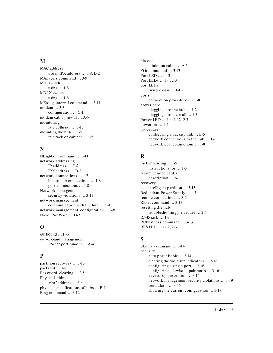 HP J3188A manual Late collision … 3-13 mounting the hub … 