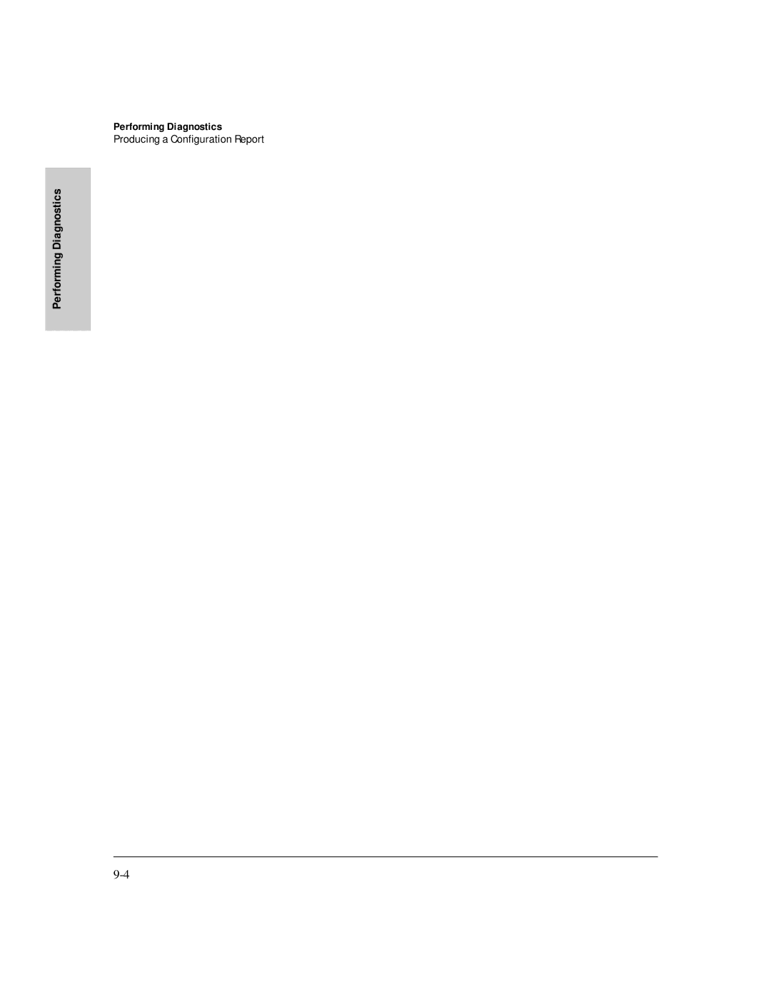 HP J3250M manual Producing a Configuration Report 