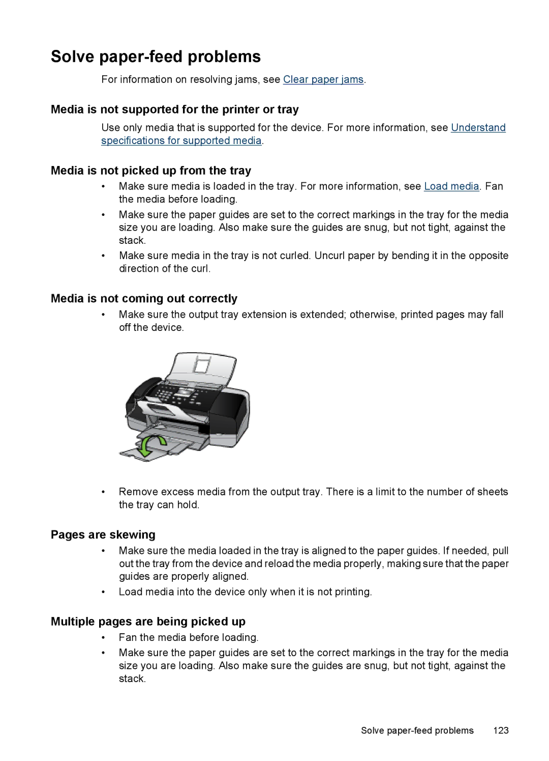 HP J3680, J3650 manual Solve paper-feed problems 