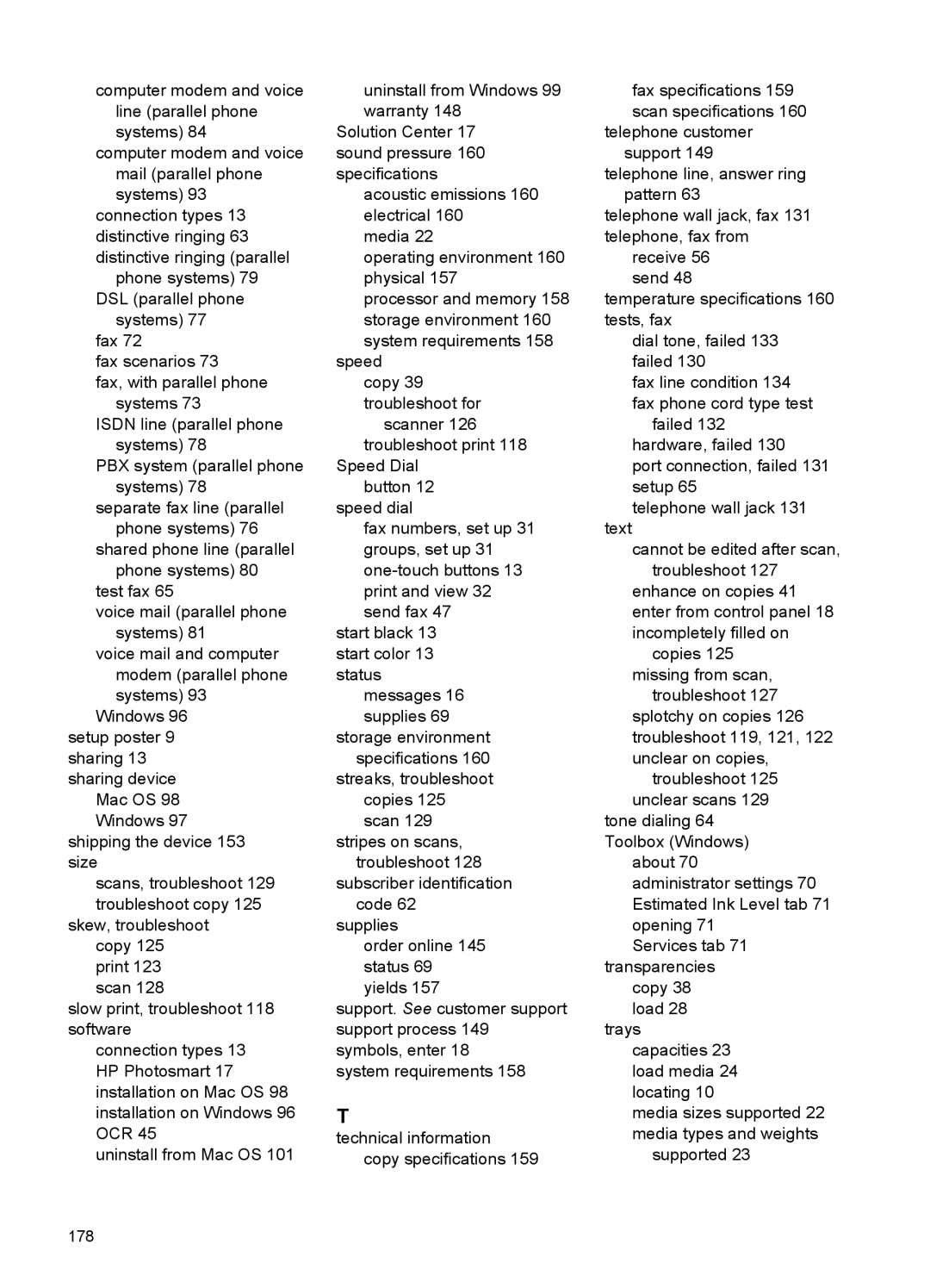 HP J3650, J3680 manual 