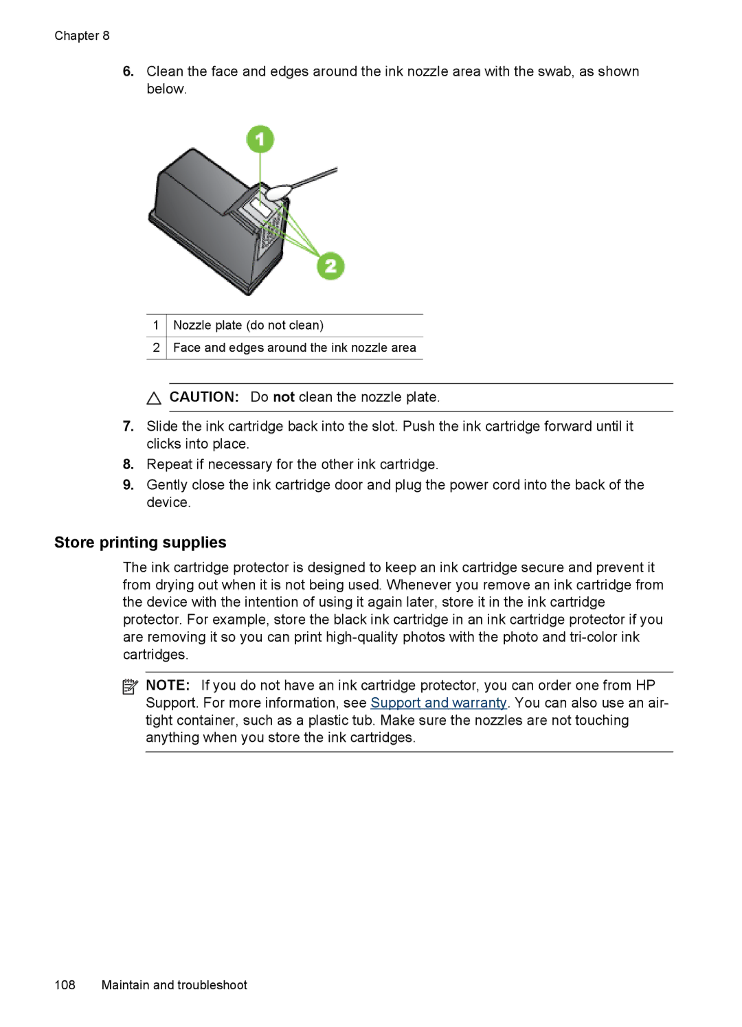 HP J4580, J4500 manual Store printing supplies 