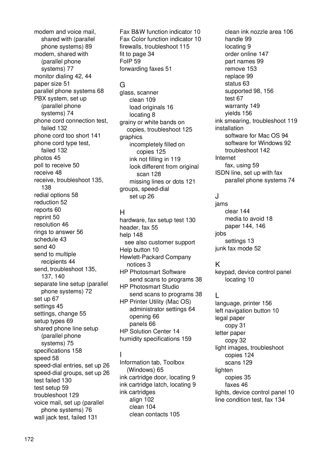 HP J4580, J4500 manual 