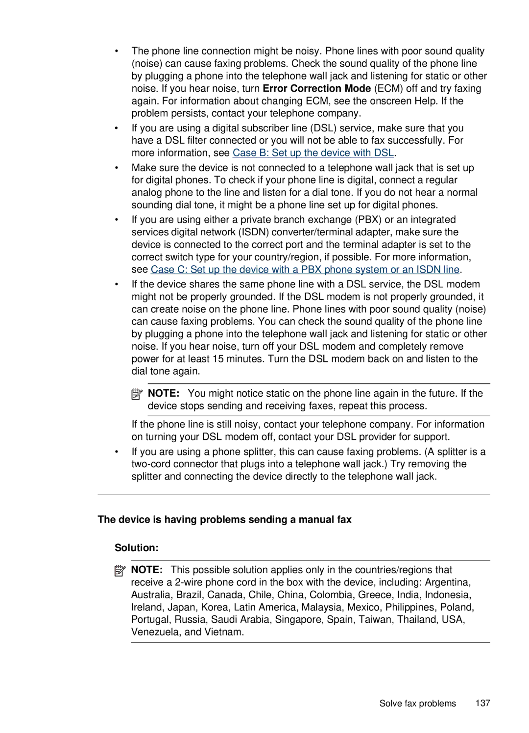 HP J4660 Device is having problems sending a manual fax Solution 