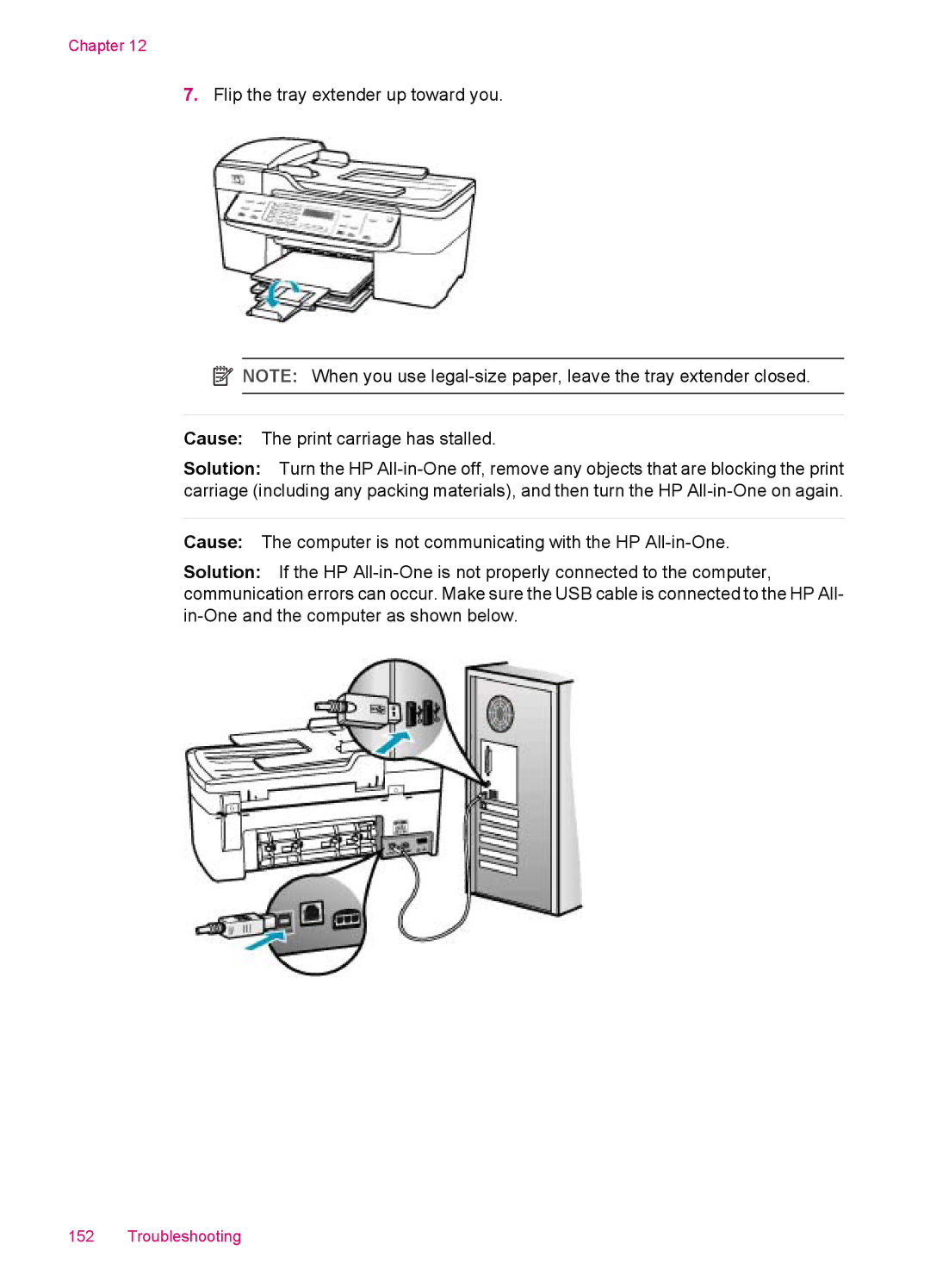 HP J5750, J5788, J5780, J5740 manual Chapter 