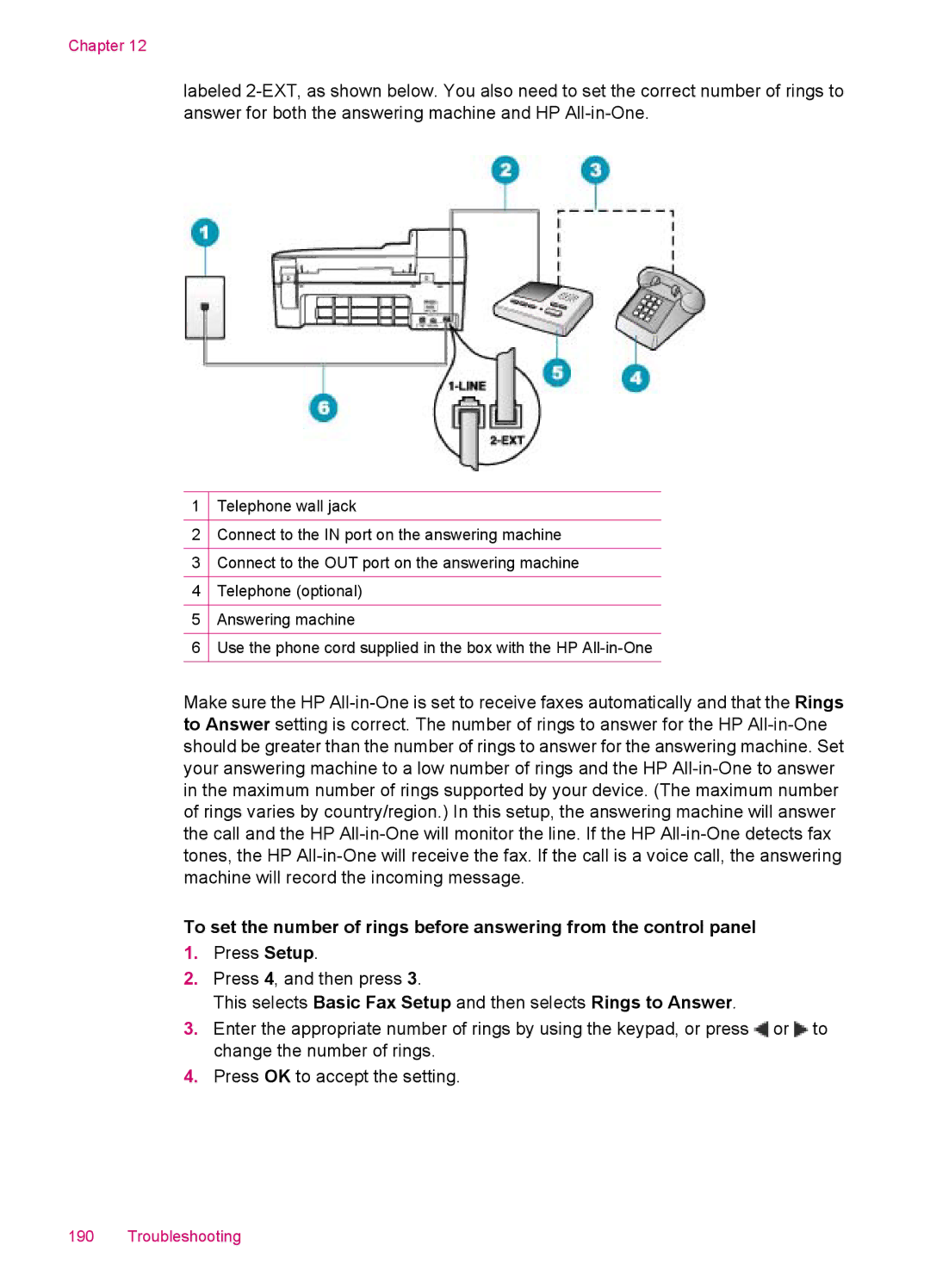 HP J5788, J5780, J5750, J5740 manual Chapter 