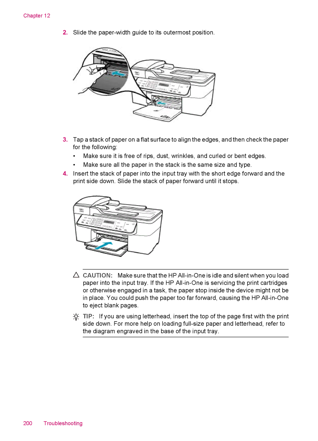 HP J5750, J5788, J5780, J5740 manual Chapter 